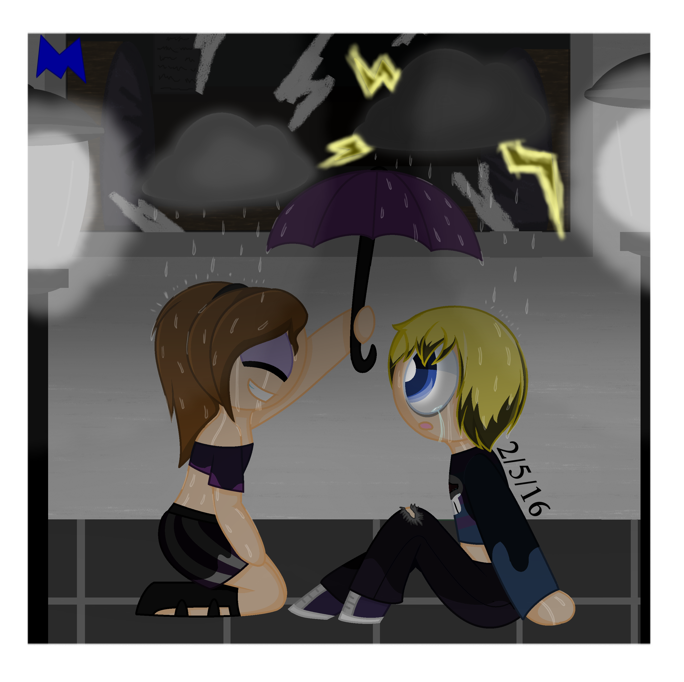 Please don't cry 2/5/16 by RoseDiamond505 on DeviantArt