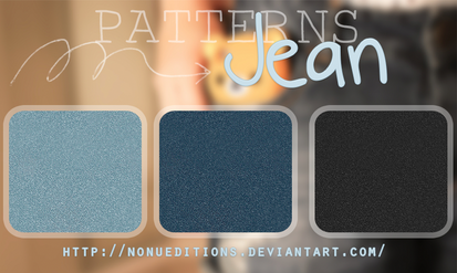 +Jean Patterns