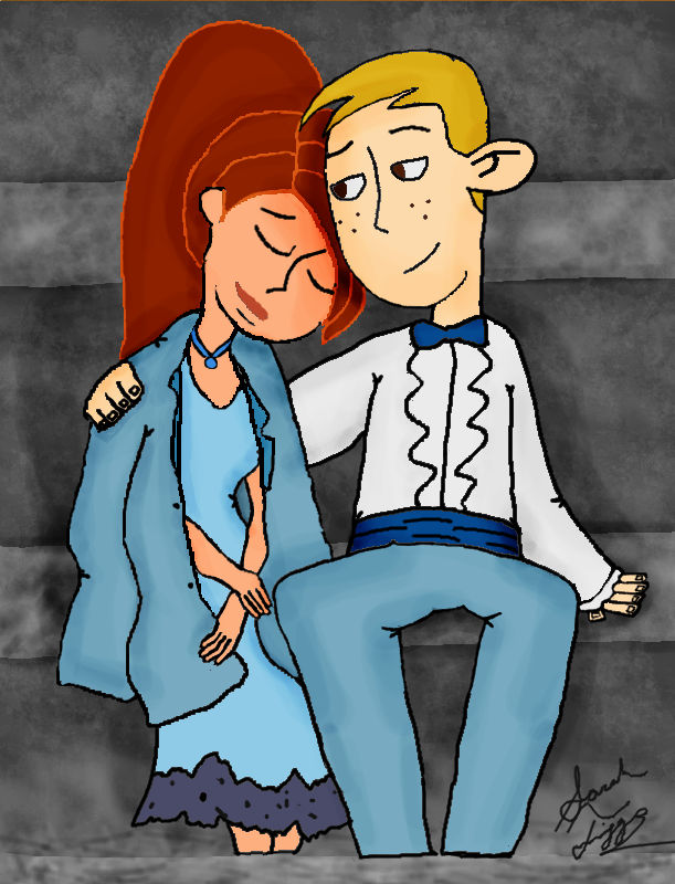 Talk on the Bleachers (Color Version!!) by KPRS4ever on DeviantArt