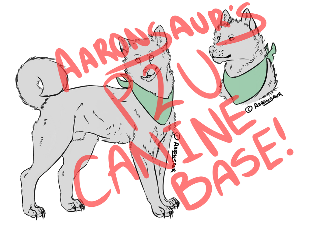 P2U Canine Base by Aaronsaur on DeviantArt