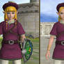 Zelda (Tunic) for XNALara