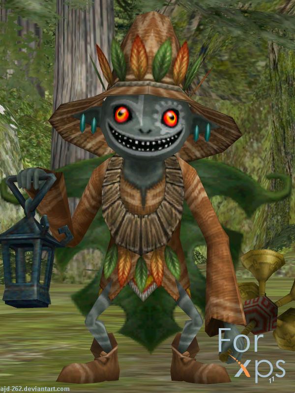 Skull Kid (TP) for XNALara by AJD262 on DeviantArt