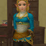 Zelda (BotW Short Hair) for XNALara