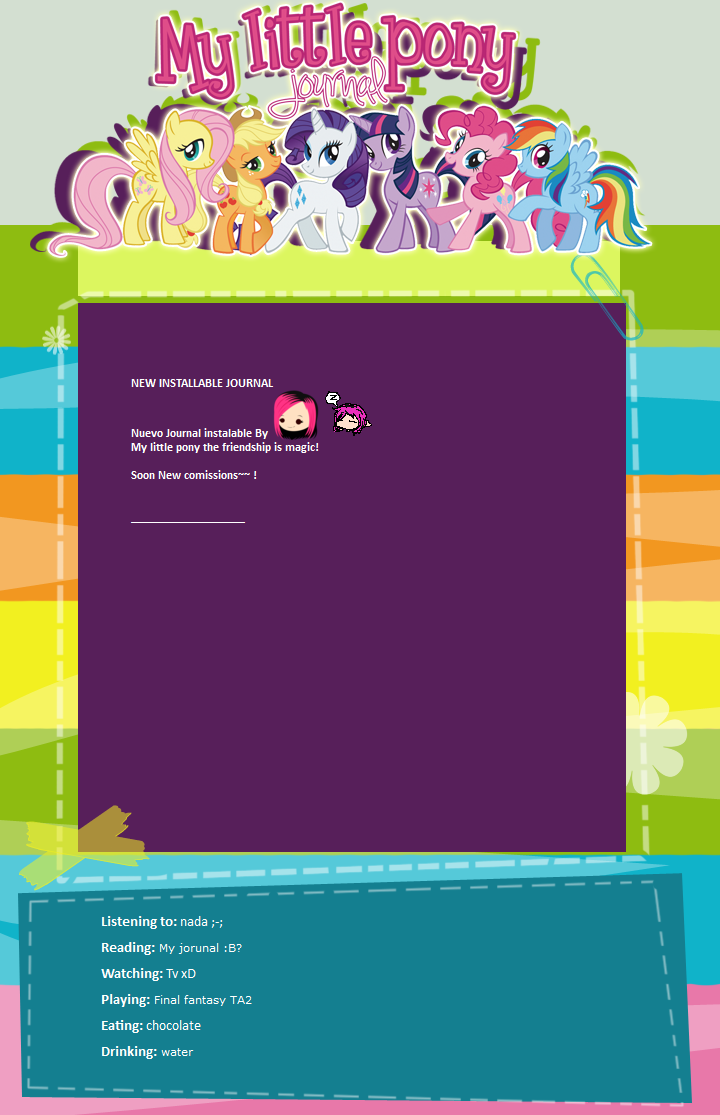 My little pony Journal