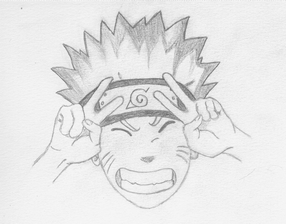 Naruto face sketch by KitsuneTerry on DeviantArt