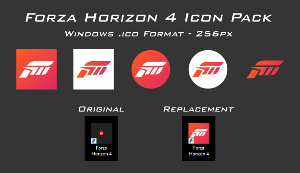 Forza Horizon 4 Icon Pack Windows 10 By Tfphoenix On Deviantart