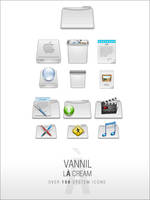 VannillA Cream Icon Set -mac-