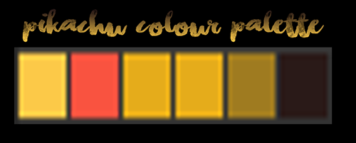 Pikachu Colour Palette by MortiferousEdits on DeviantArt