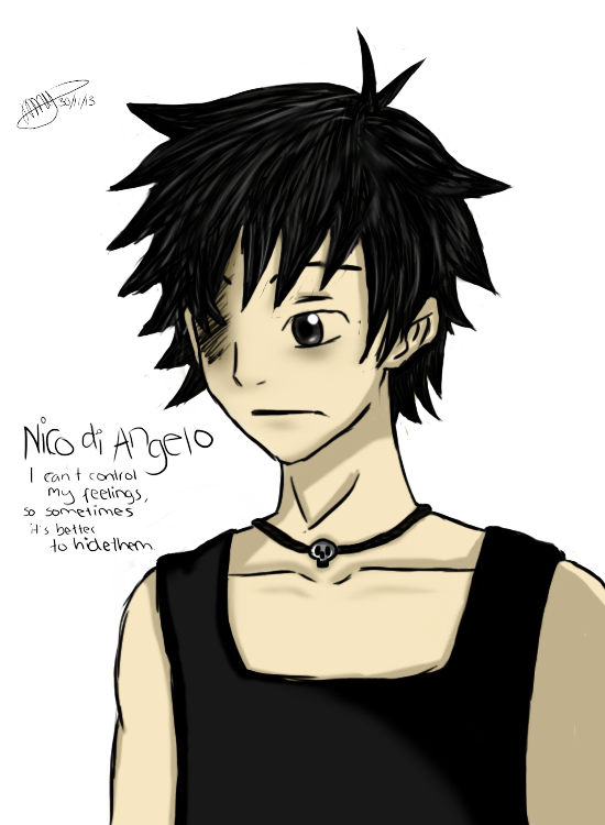 Nico di Angelo - Angel of Darkness by 01darkwolf01 on DeviantArt