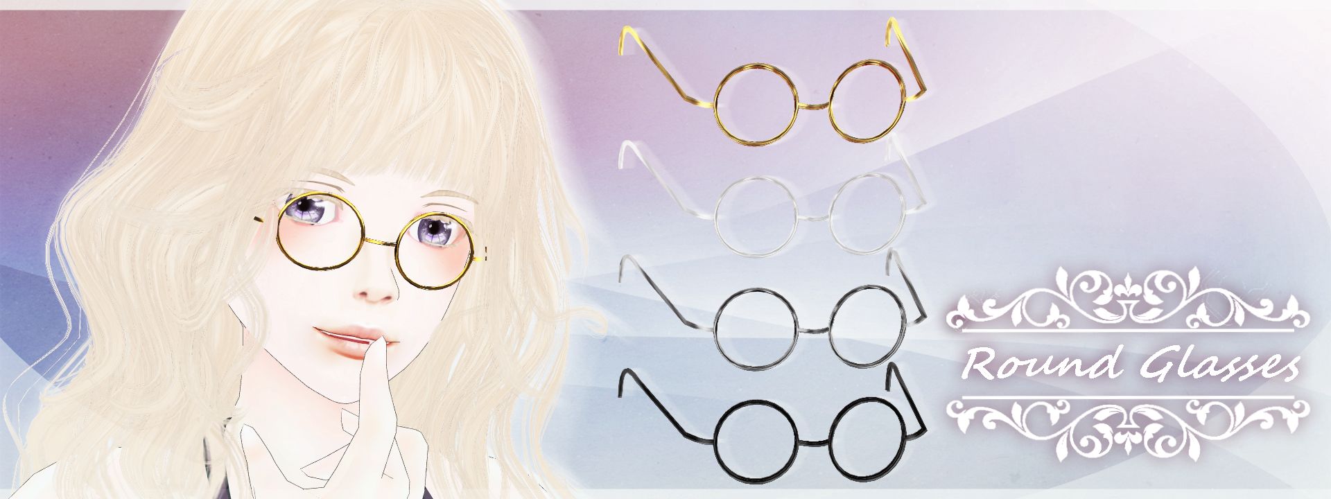 Round Glasses [DL] by Katoroo on DeviantArt