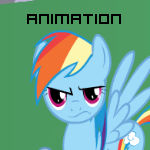 Pinkie being silly - Animation Test [Sound]