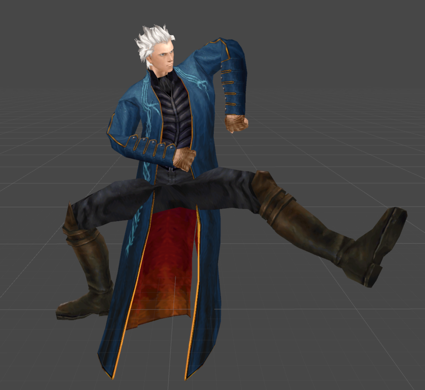 DMC3 Vergil Rigged FBX by muffinofgood on DeviantArt