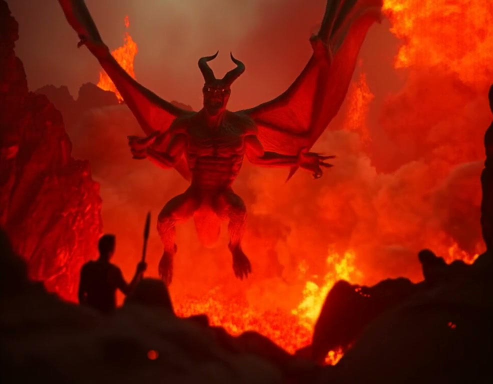 The demon Jeqon: Ambushed in the Abyss at Avichi