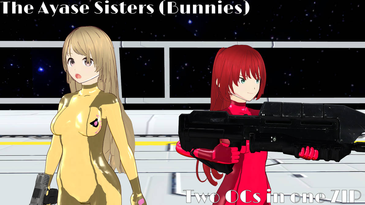 MMD Model Release: Zero Suit Ayase Sisters by MonadoBoy16 on DeviantArt