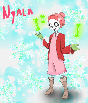 Nyala--Undertale OC (redesigned/tweaked)