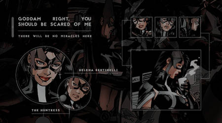 TEMPLATE 1O : HELENA BERTINELLI - THE HUNTRESS