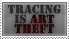 Stamp - Tracing Is Art Theft