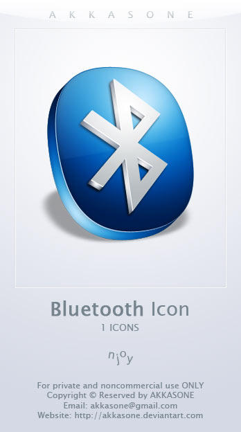 Bluetooth Icon by akkasone on DeviantArt