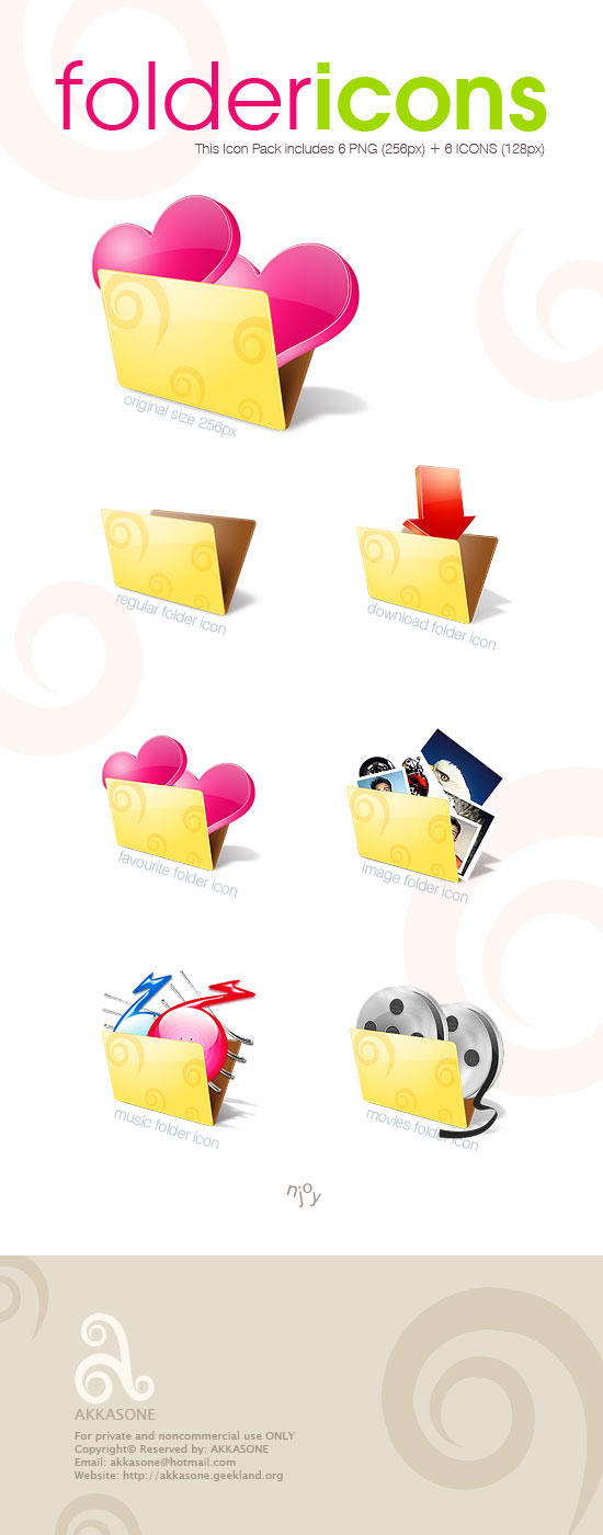 Folder Icon Pack by akkasone on DeviantArt