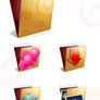 Golden Folder Icon Pack