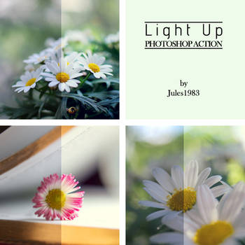 Light Up Photoshop Action