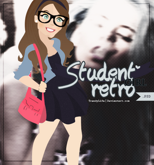 Student Retro Girl | TrendyLife