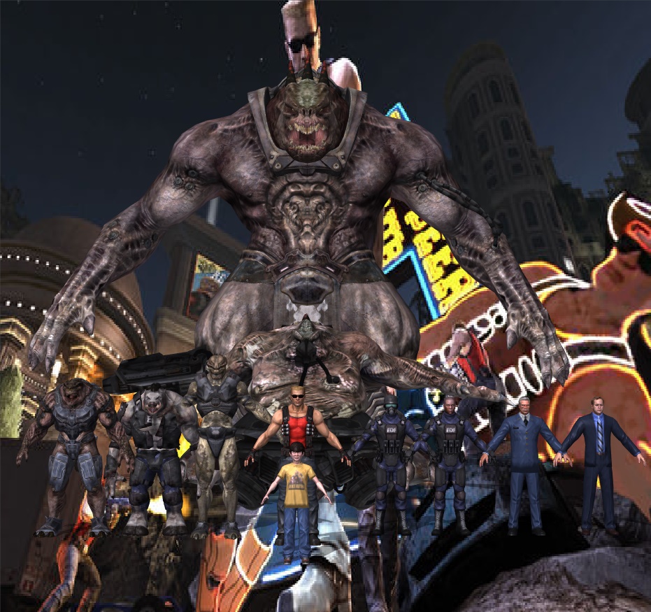 duke nukem forever concept art duke nukem forever concept art