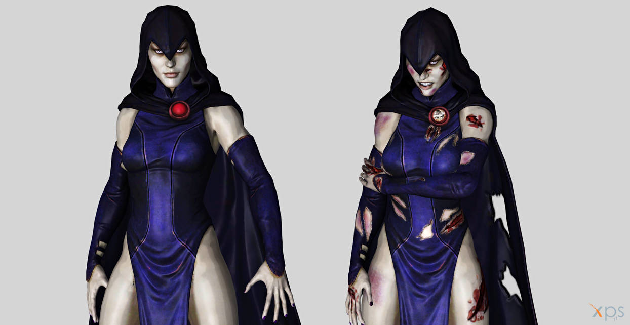[Injustice GAU] Teen Titans Raven {REUP} by MyllaDinX on DeviantArt