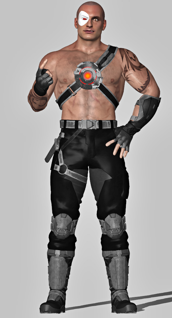 Mortal Kombat X: Mobile' Kano (Black Dragon) XPS! by lezisell on DeviantArt