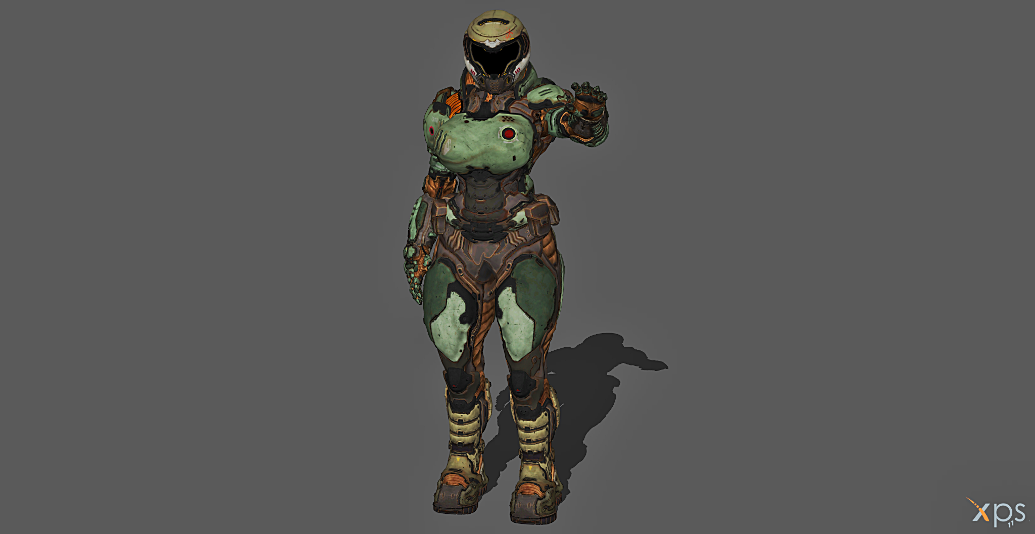 doom slayer model kit