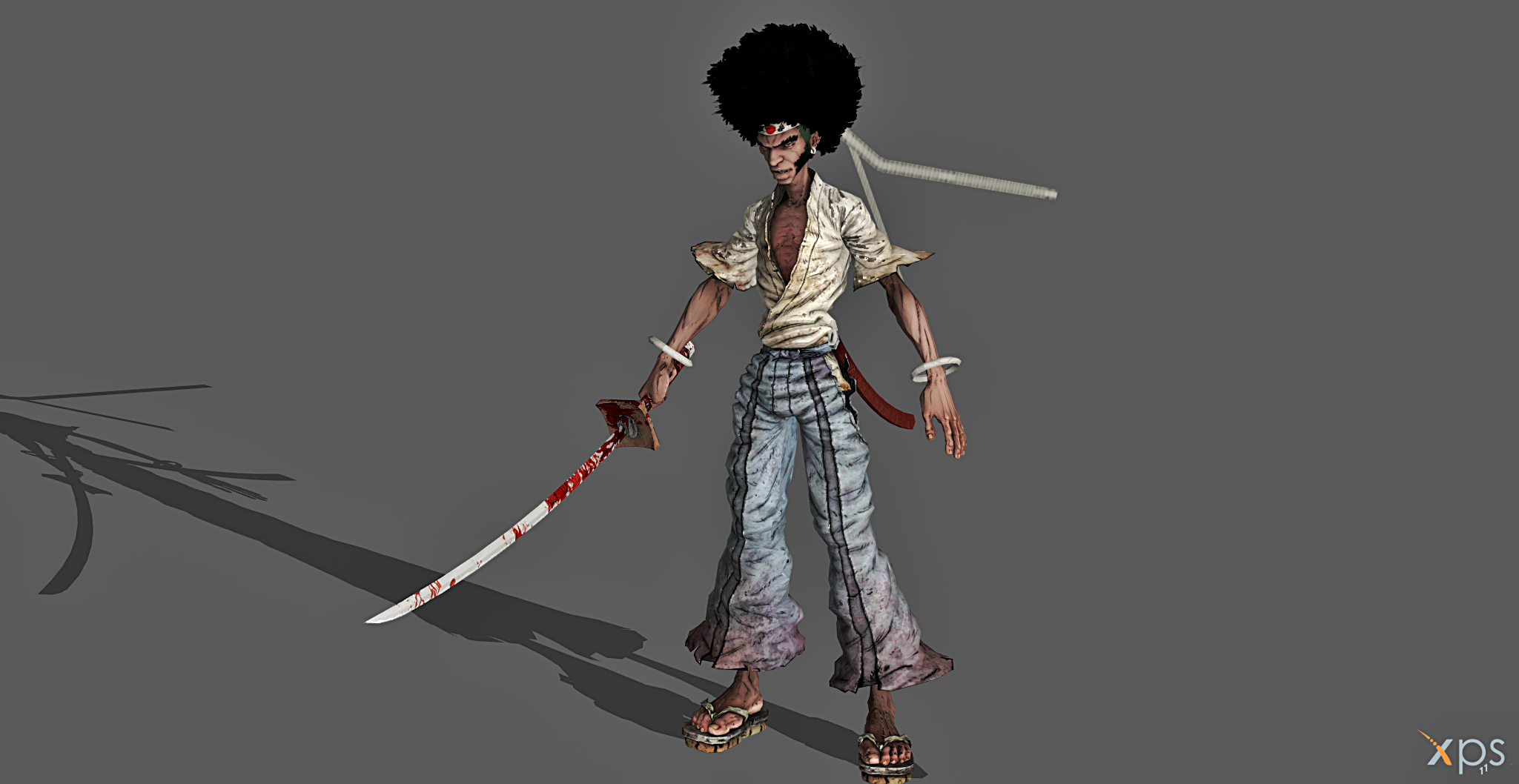 Afro Samurai Resurrection by ManoFaria on DeviantArt