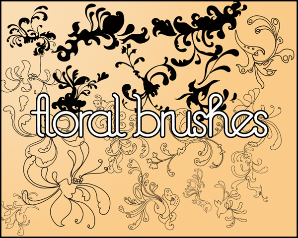 ElegantRetro Photoshop Brushes