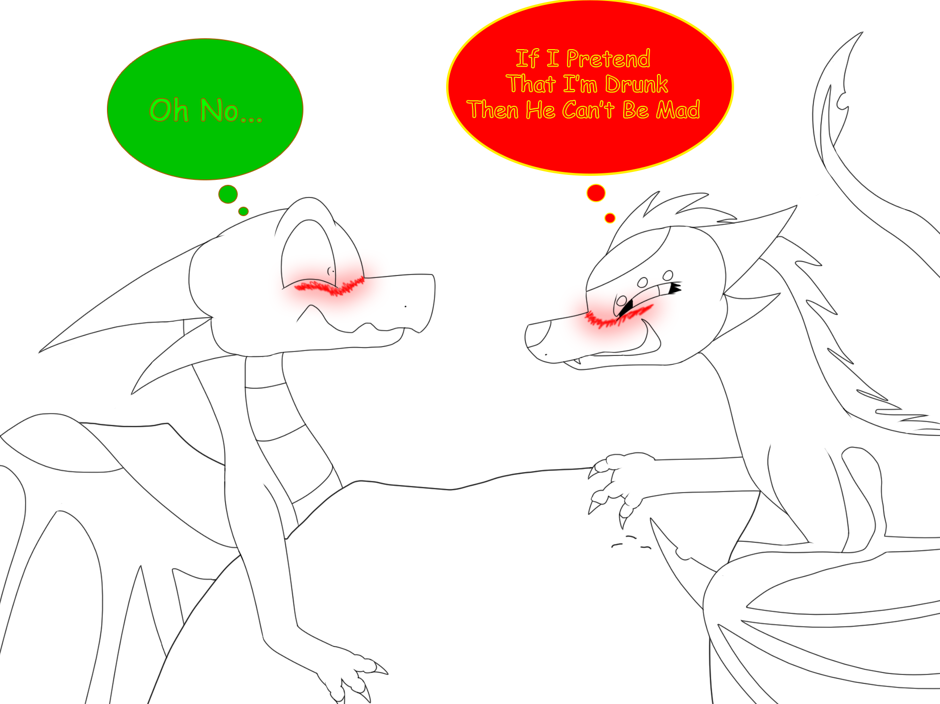(Drawing My First Comic Page Again) Oh No... by DragonFan656 on DeviantArt