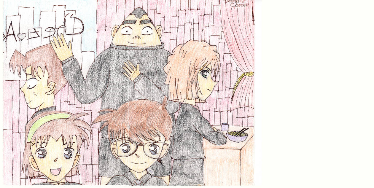 Conan and Friends Detective Conan by LayaElyea on DeviantArt