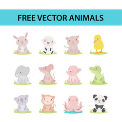 free vector animals