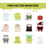 free vector monsters