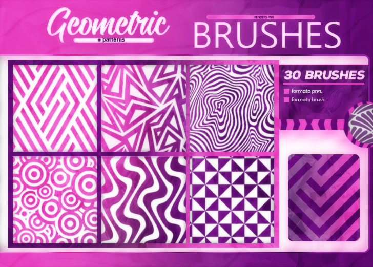 [RENDERS] GEOMETRIC PATTERNS (RENDERS PNGS) by Aleledac on DeviantArt