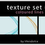 Texture Set 5: Coloured Lines