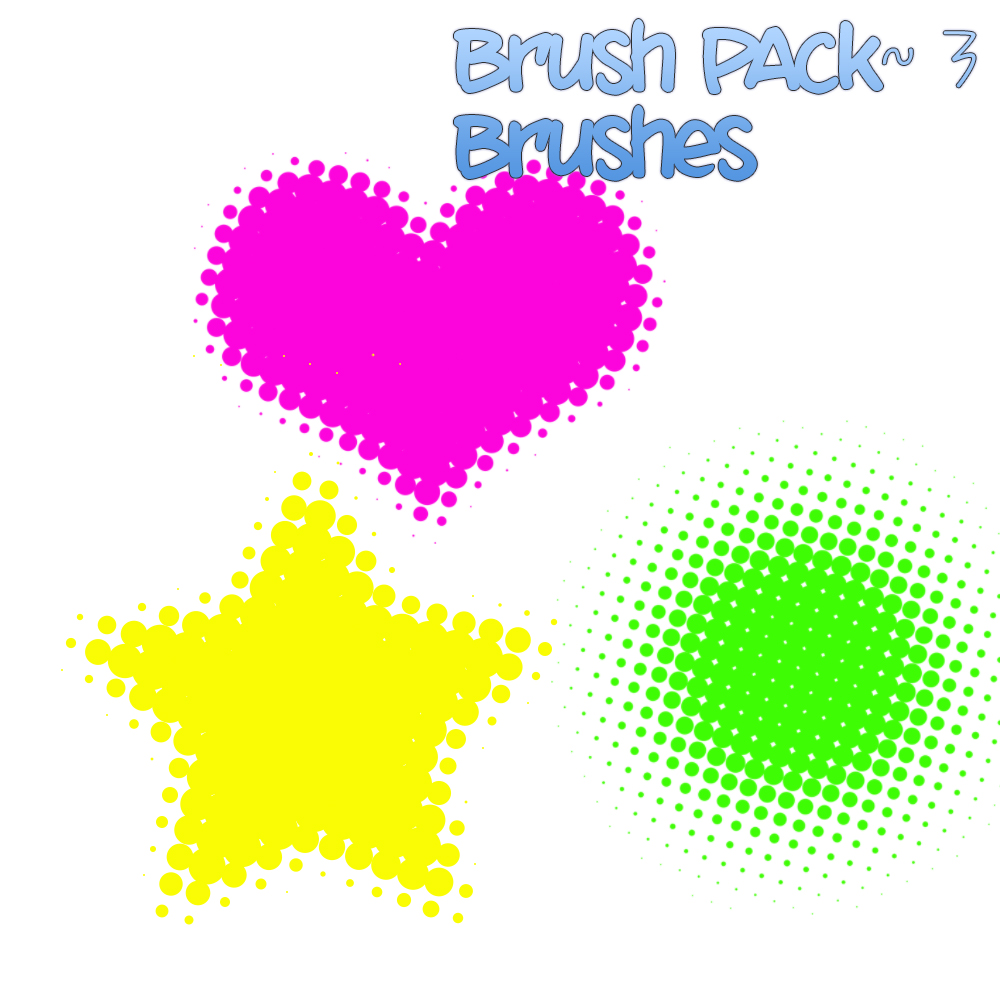 Halftone Brushes PAck by YoonAsGeneration on DeviantArt