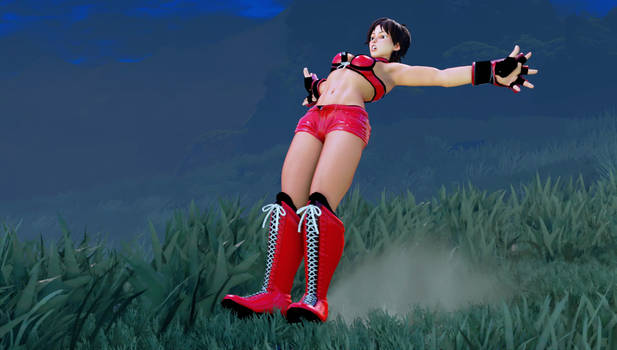 SFV - Sakura Reiko Hinomoto Cosplay (RRXX) Renewed