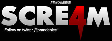 Scream4 Logo PSD