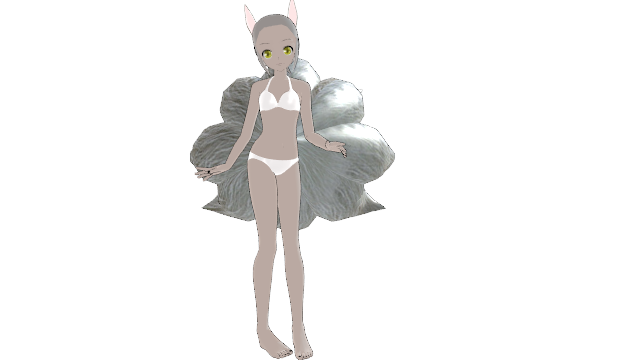 [MMD] Ninetailed Base [LAT]