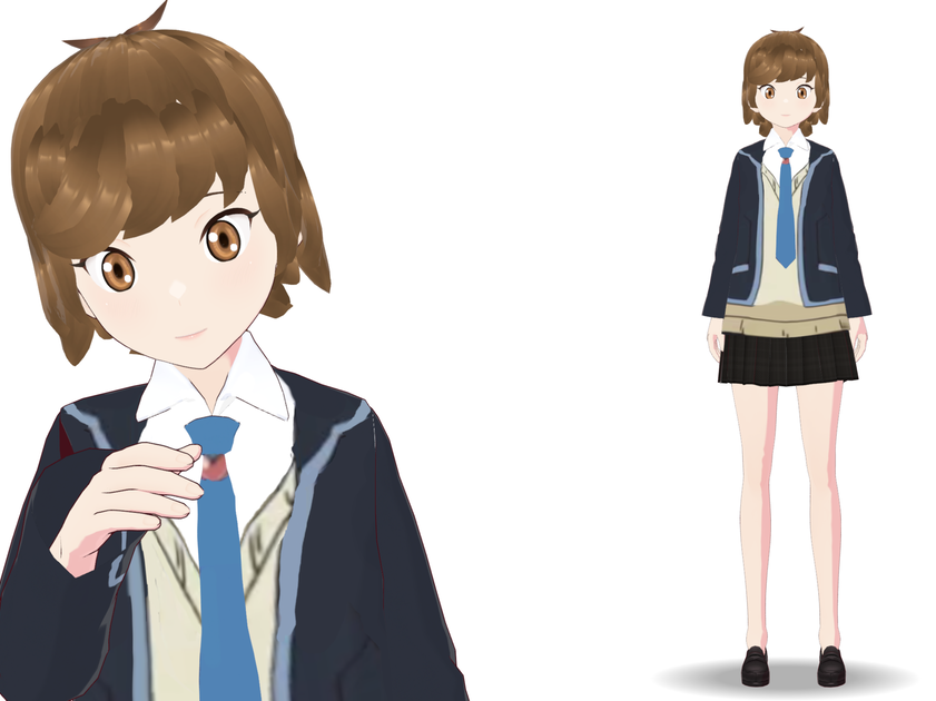 Aoi Zaizen (MMD)