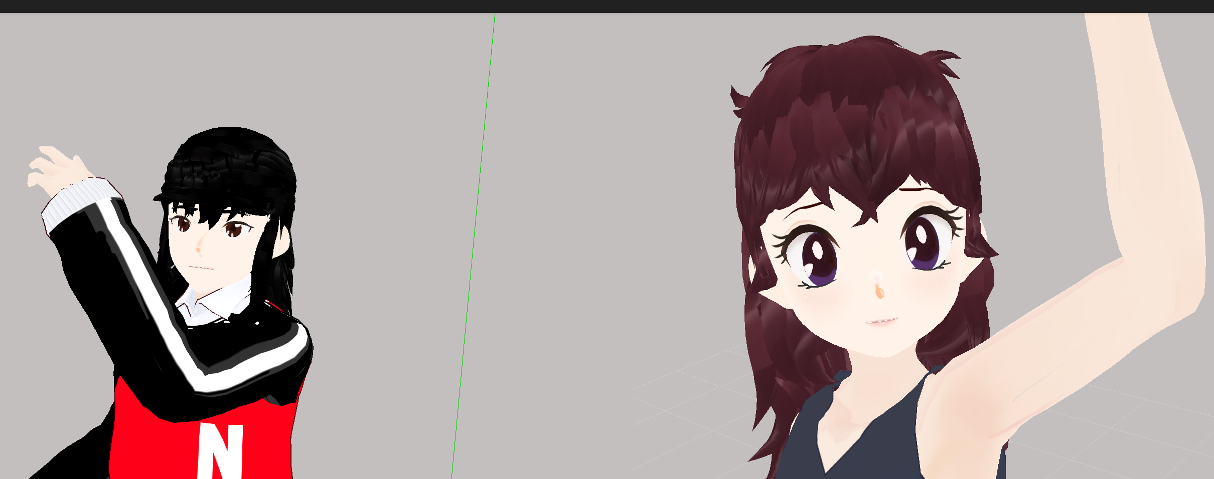 (MMD) Connie and Viktor (Akina n HikaruUesugia)