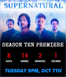 Supernatural Season 10 Countdown Desktop Gadget