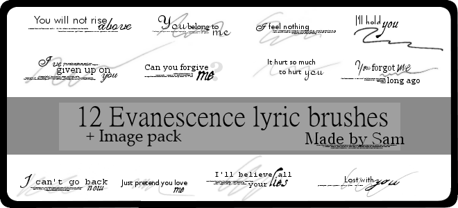 Evanescence Logo Bandana