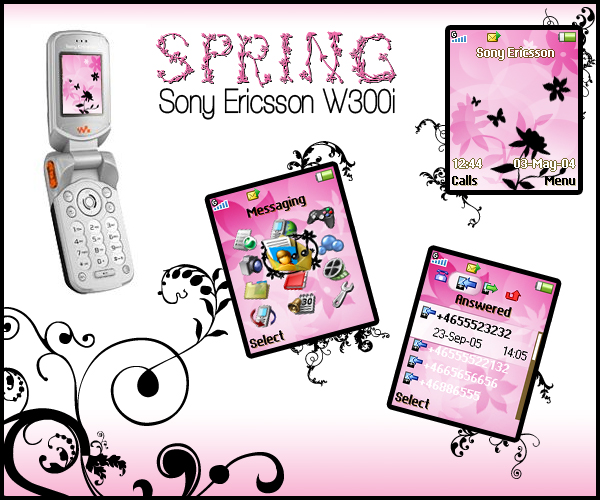 Theme SE W300i: Spring