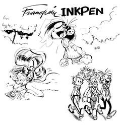 Franquin Style Inkpen