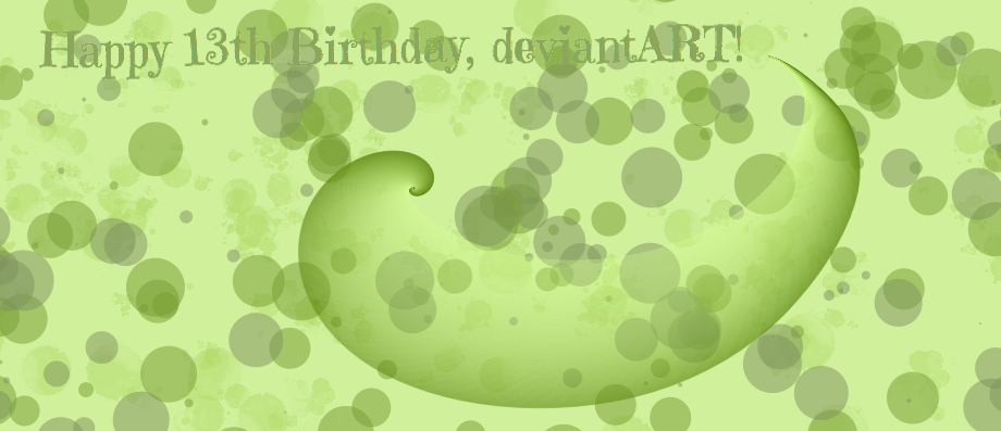 Happy 13th Birthday, DeviantART!