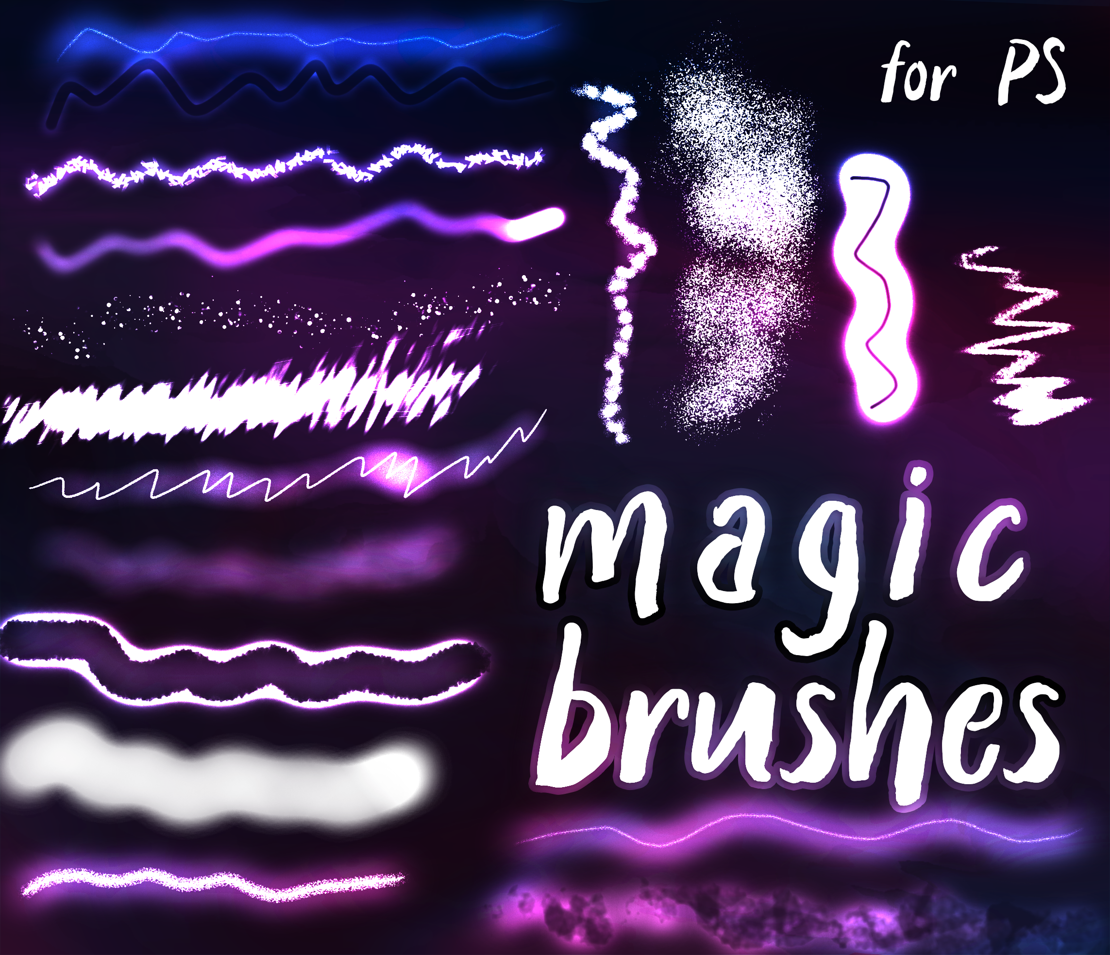 Free Magic Glow Brushes For Photoshop By Lemongrassandsleep On Deviantart